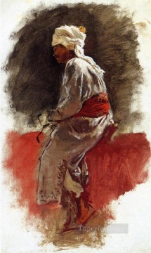  jinete Pintura - El jinete persa indio egipcio Edwin Lord Weeks